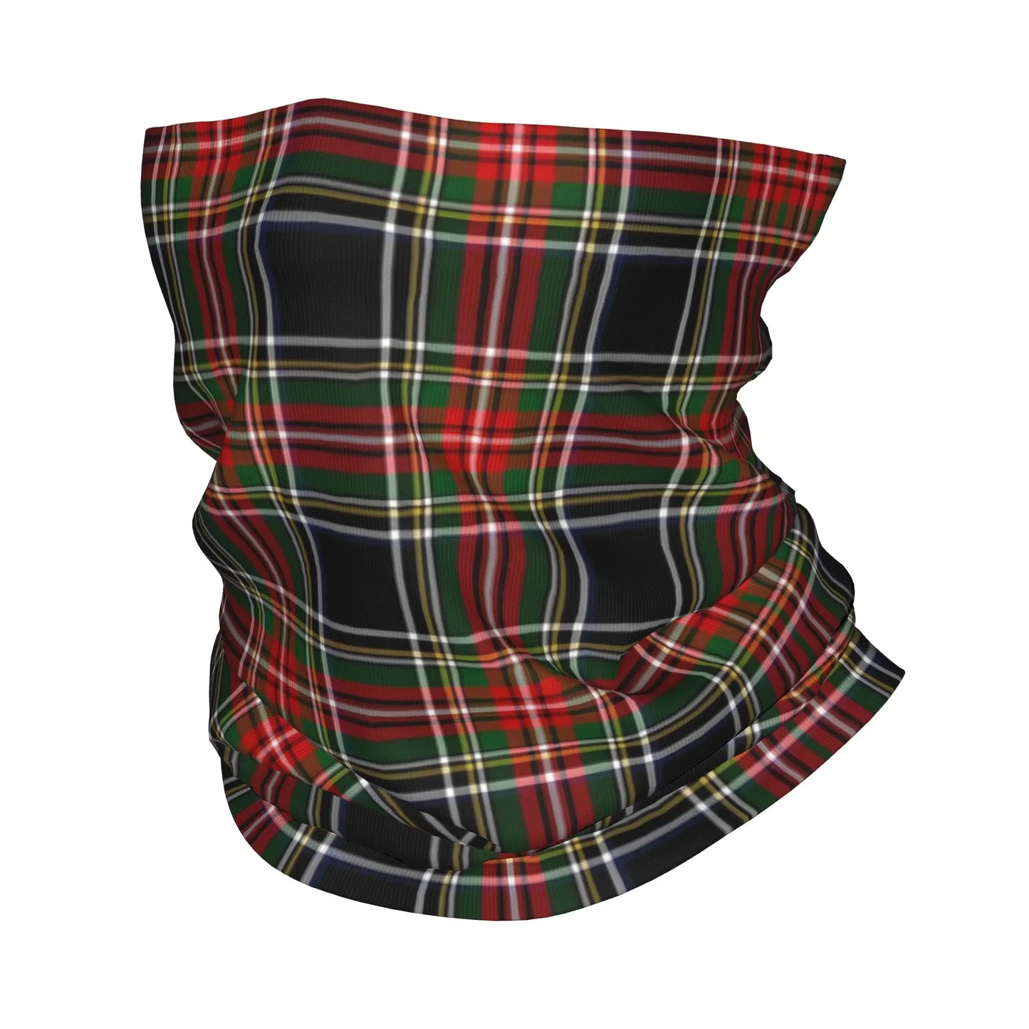 Custom Stewart Royal Scottish Tartan Bandana Neck Gaiter for Ski Camping Women Men Wrap Scarf Scotland Print Headband Warmer