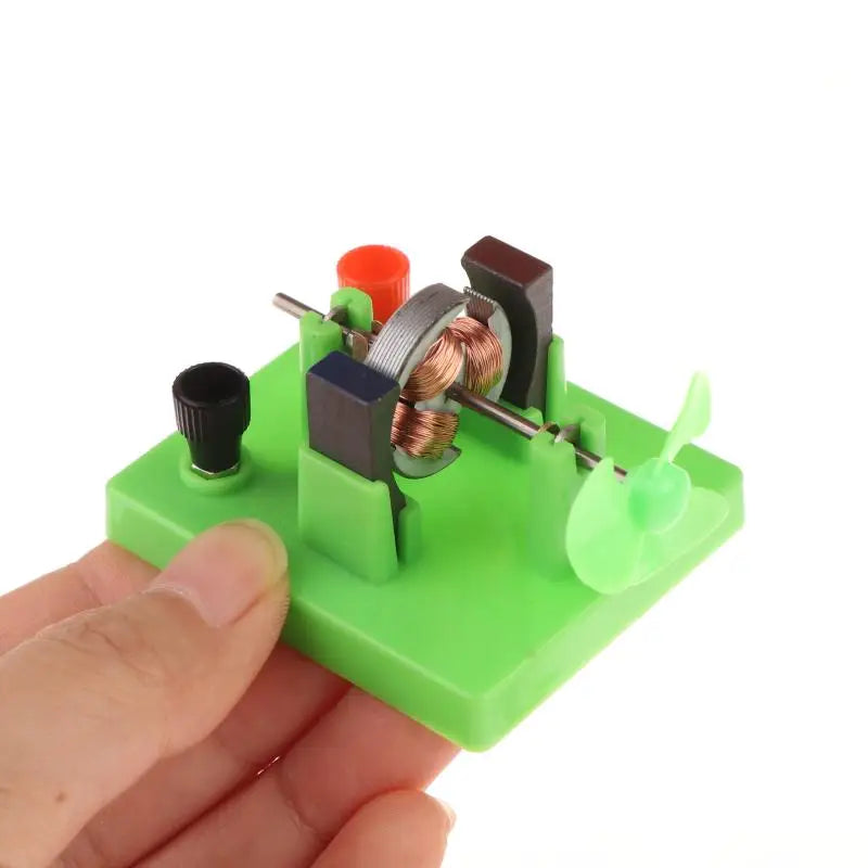1Set Physics Electromagnetic Induction Experiment Coil Copper DC Motor Teaching Solenoid Experimental Equipment