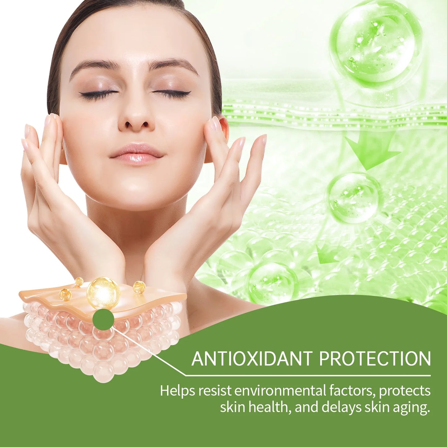 Aloe Vera Toner for Face Lift Pore Contraction Lighten Skin Brightening Smooth Rejuvenation Hydrator Facial Moisturizing Serum