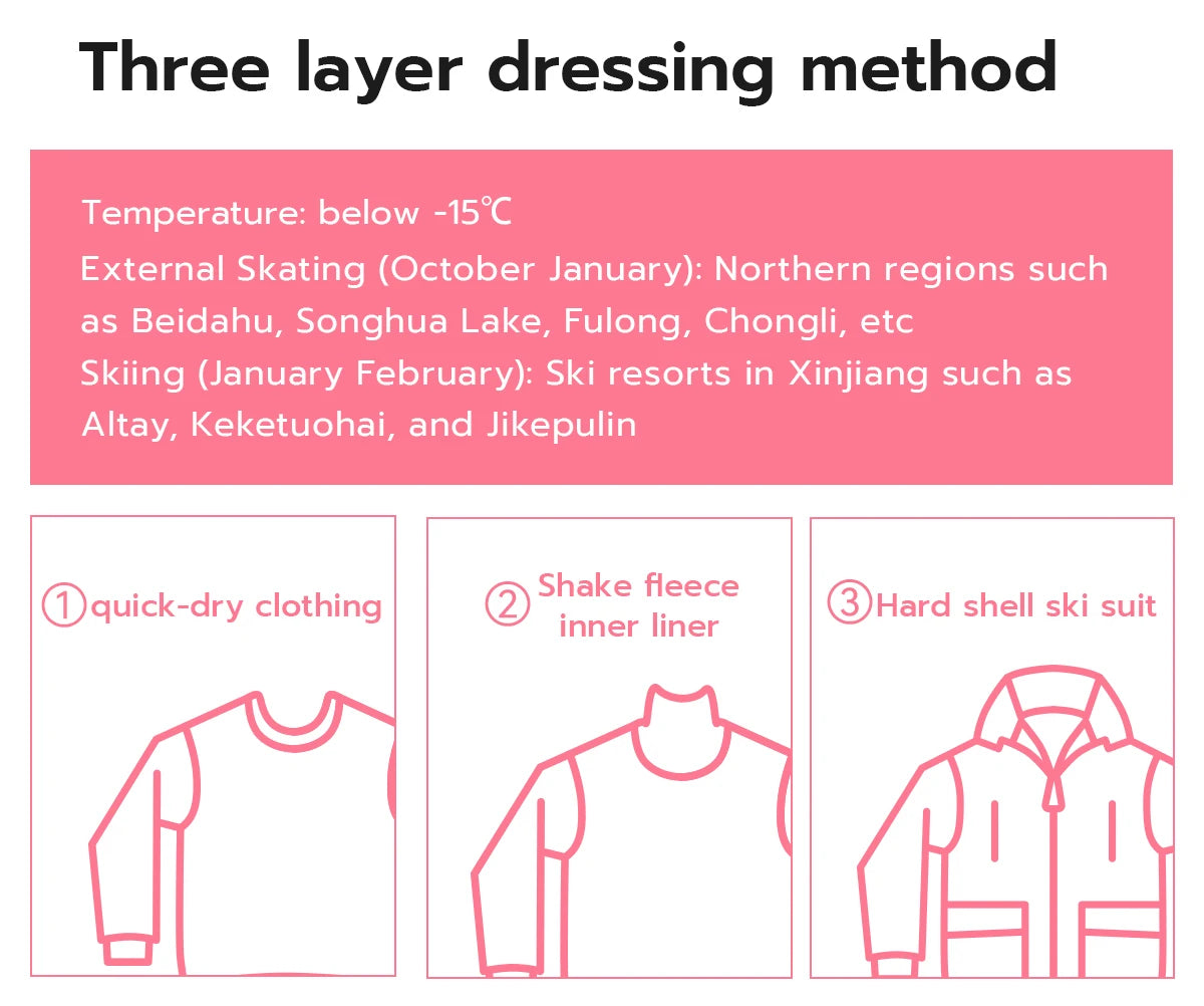 VECTOR Men Women 3L Cotton Ski Jacket Ski Pants Winter Warm Windproof Waterproof Outdoor Sports Snowboard Ski Coat Trousers