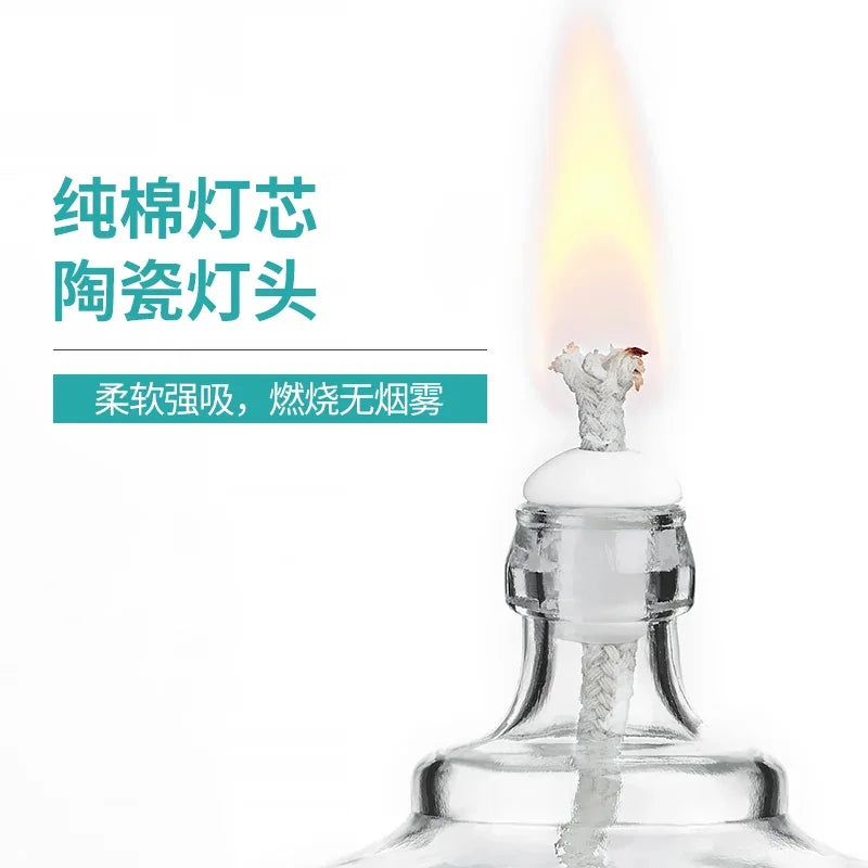 1pcs Glass Alcohol Burner Lamp Glass Chemistry Laboratory Heating Equipment Educational Supplies 25/60/125/250ml