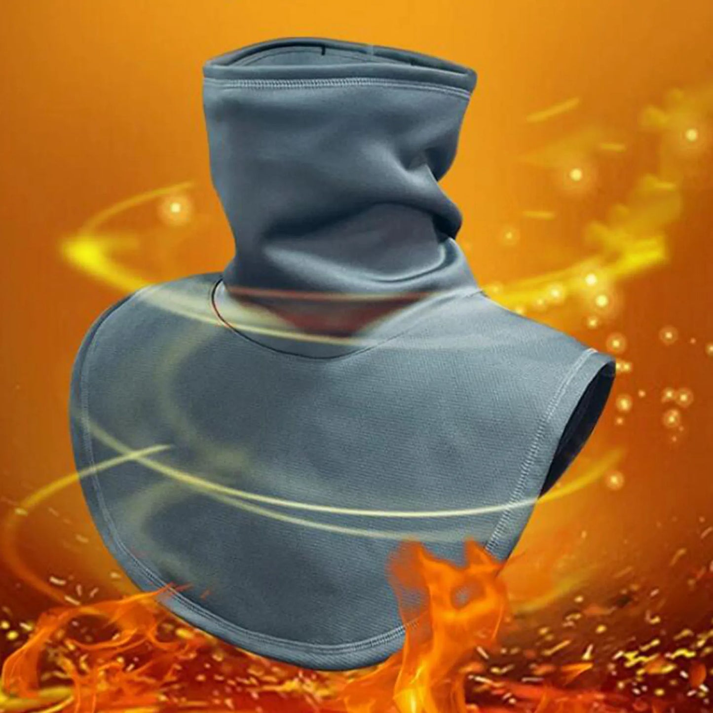 Unisex Soft Thermal Neck Warmer Scarf Warm Motorcycle Scarf Wind Protector for Fishing Daily Commutes and Outdoor Activities