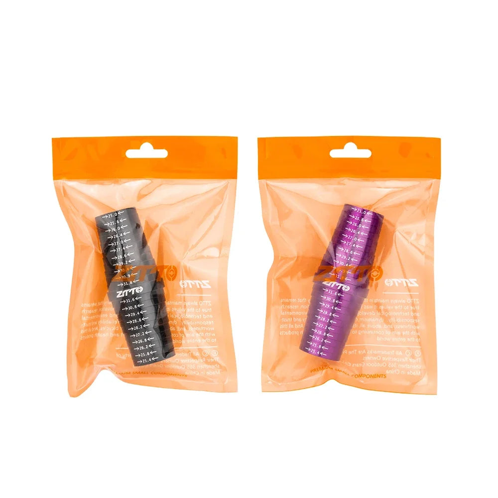 ZTTO Bicycle Seat Post Measurer Bike Frame Tube Diameter Tool Accurate 25.4 27.2 28.6 30.9 31.6 31.8 Durable Aluminum alloy