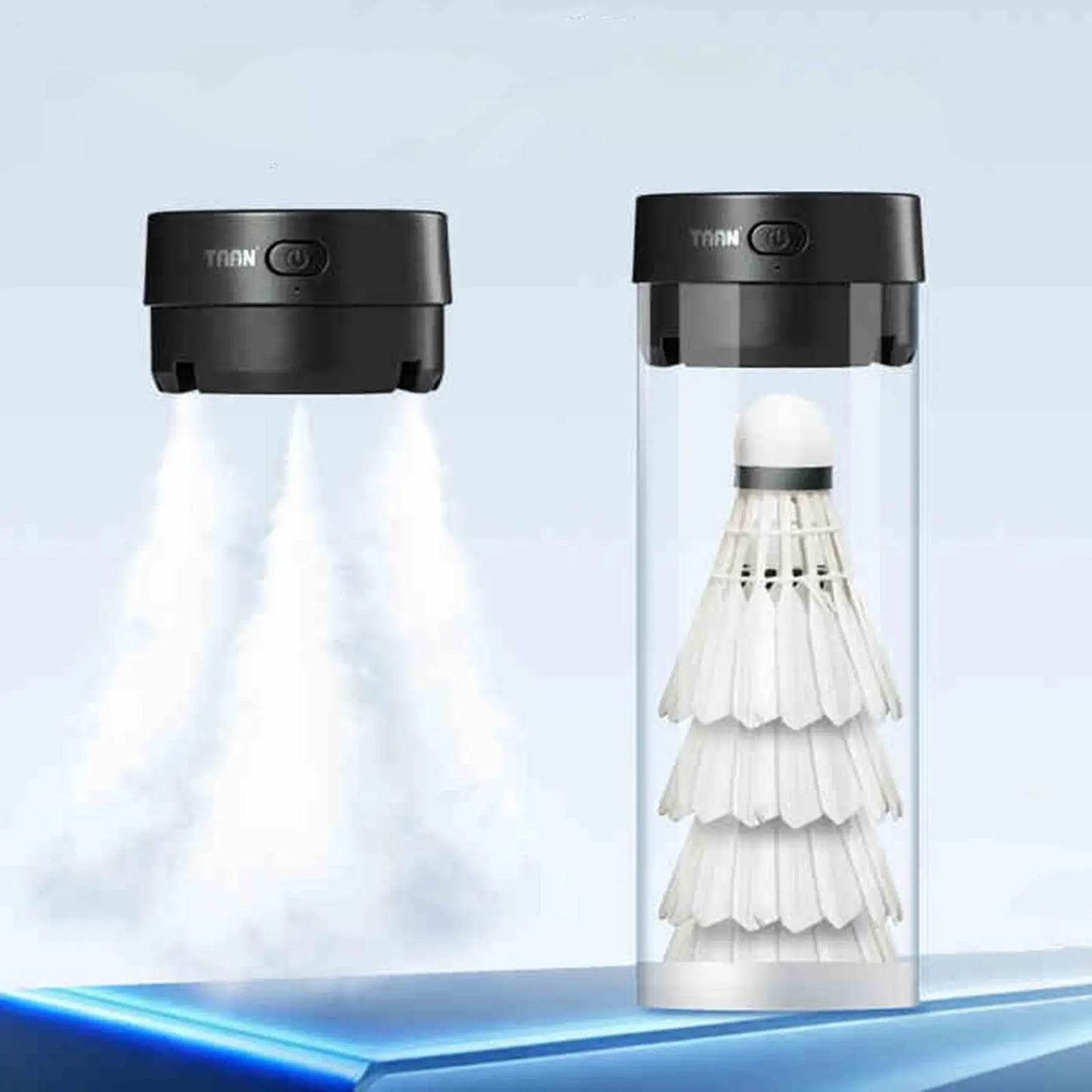 Badminton Shuttlecock Humidifier Game Keeps Balls Feather Moisturizing Multifunctional Competition Accessories Badminton Steamer