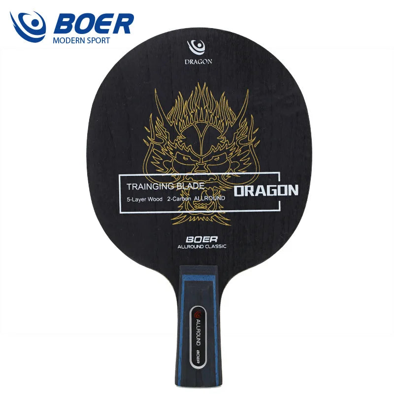 1PC BOER Table Tennis Racket Blade 7-layer Board AL Dragon