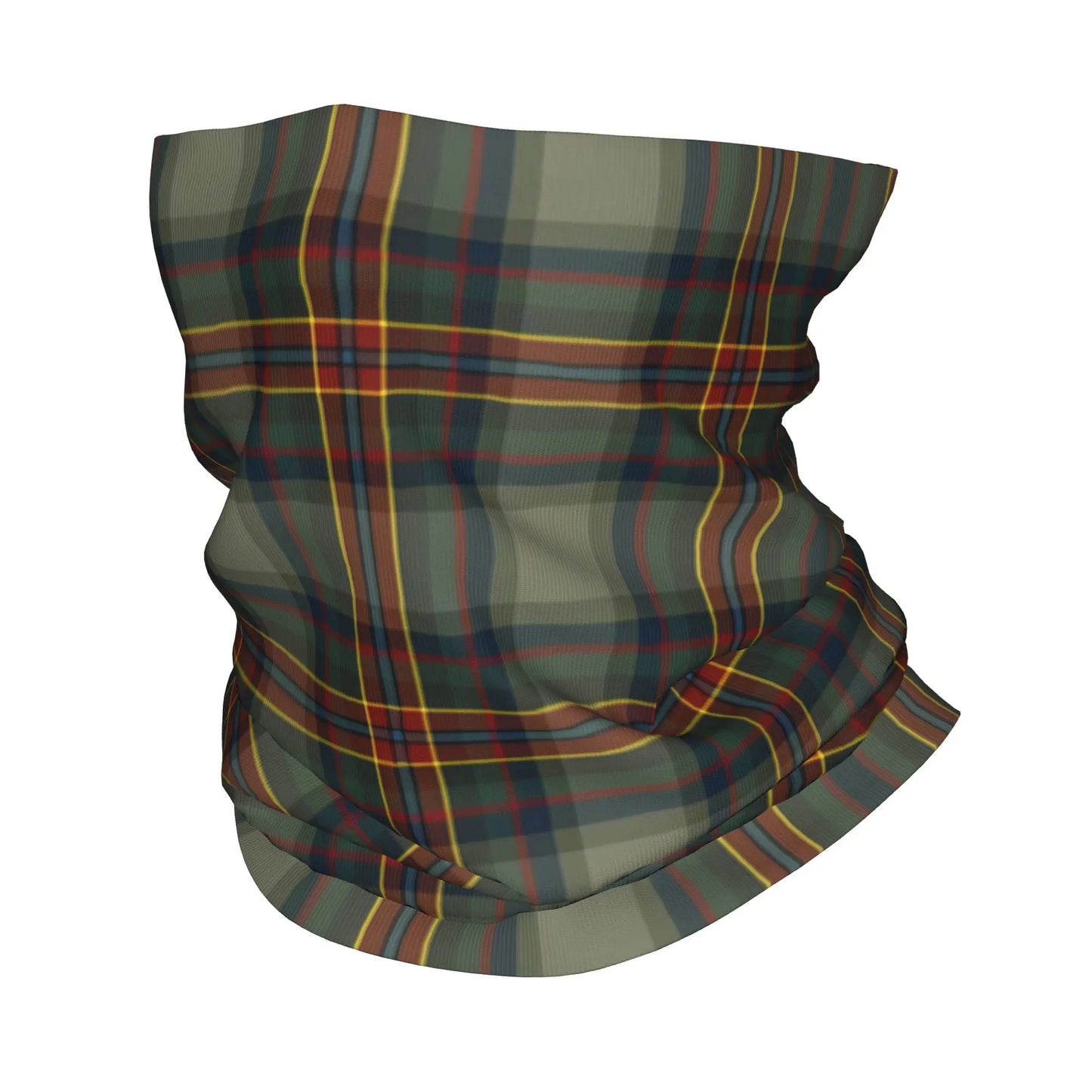 Custom Stewart Royal Scottish Tartan Bandana Neck Gaiter for Ski Camping Women Men Wrap Scarf Scotland Print Headband Warmer