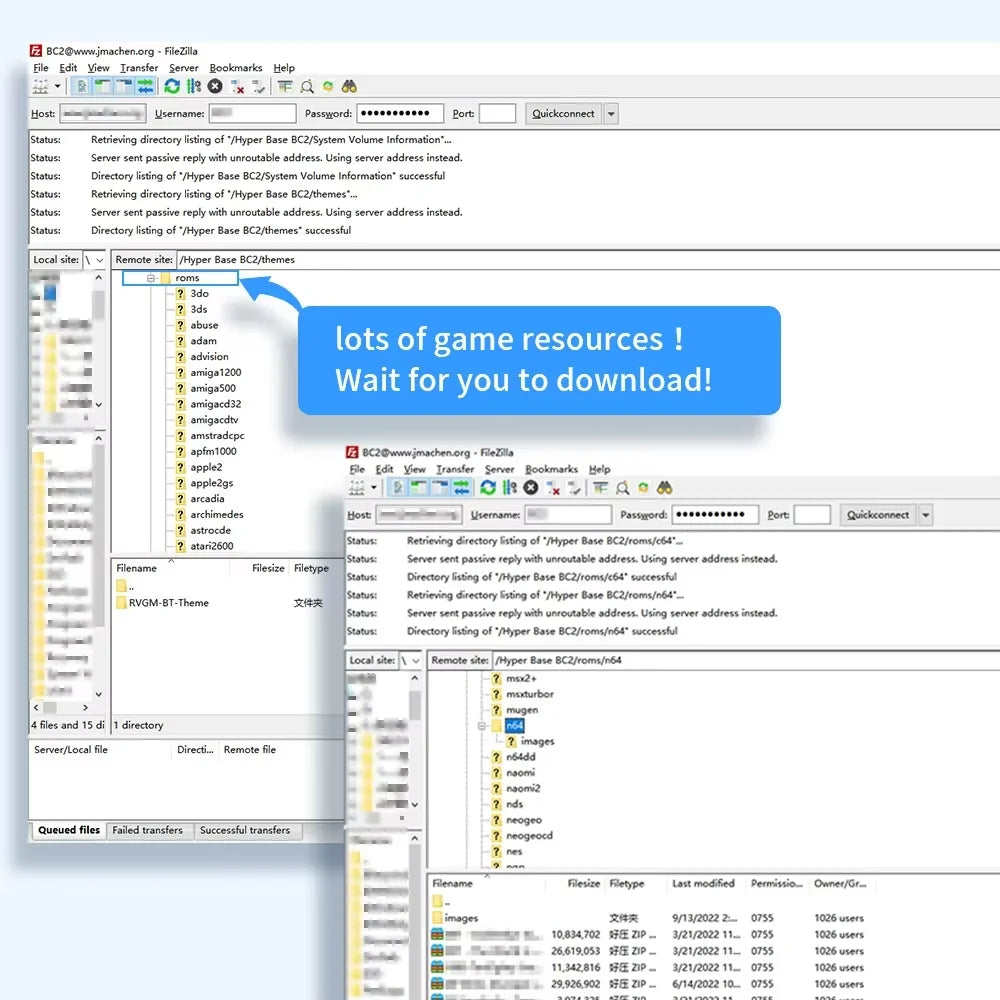 Game Download Resources Retrobat System with 110000+ Game Download Resources  for PS3/PS2/PS1/PSP/DC/Wii/N64 for Win PC/Laptop