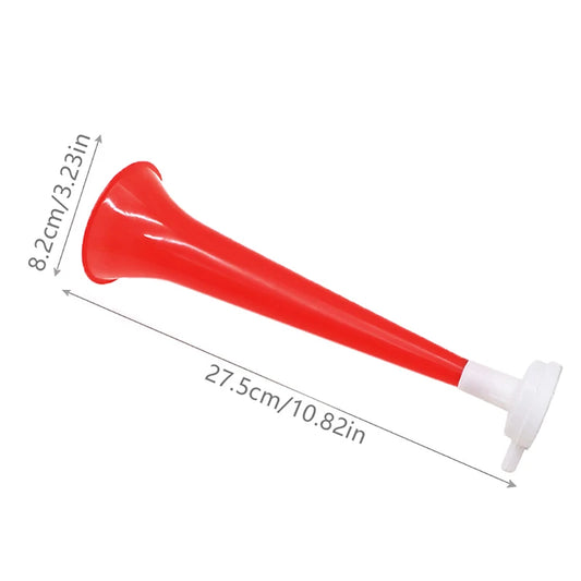 Random Color 1PC Cheer Plastic Horn Football Game Fans Cheerleading Props Vuvuzela Kid Trumpet Football Cheer Horns