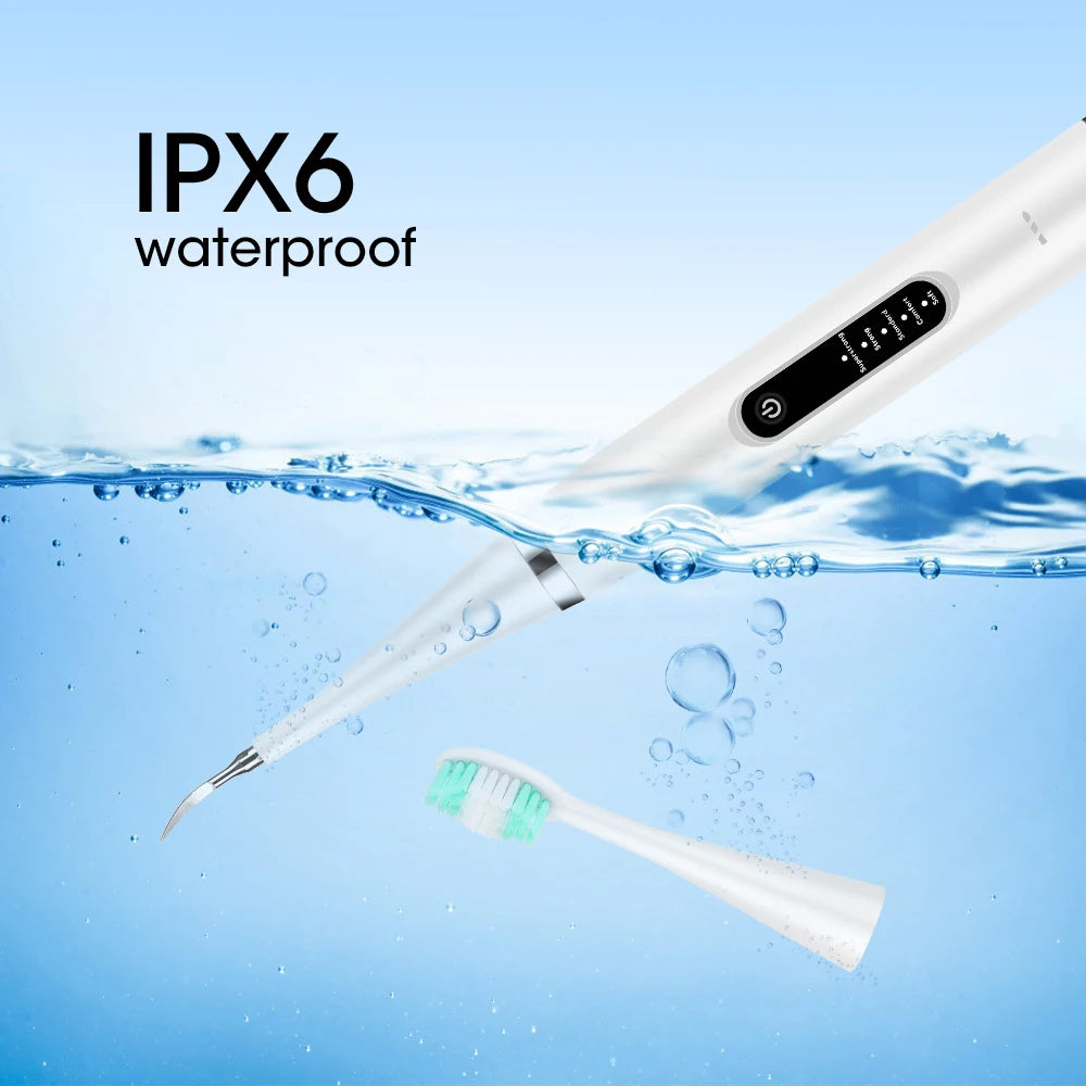 Electric Teeth Cleaner Sonic Dental Scaler Calculus Plaque Stain Tartar Removal teeth cleaning Whitening Toothbrush Oral Care