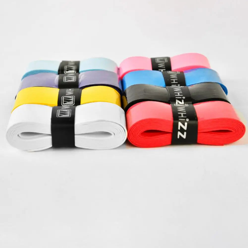 110*2.5cm Tennis Racket Grip Tape Anti Slip Sweat Absorbent Grip Overgrip Tape Badminton Tennis Cover Tape Sports Accessories