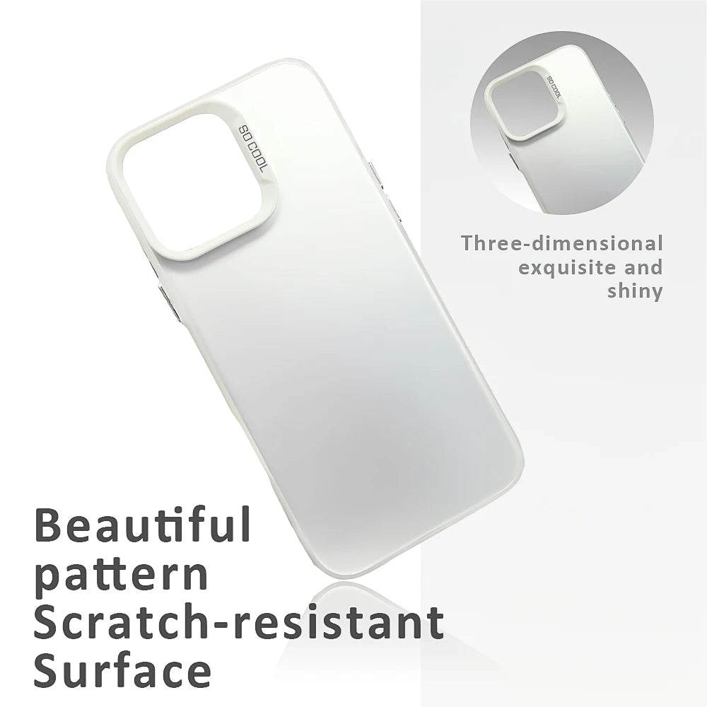 M-Morad MDLR Morad04 Phone Case For iPhone 12 13 14 15 16 17Pro Max Plus Protect Plating Phone Cover