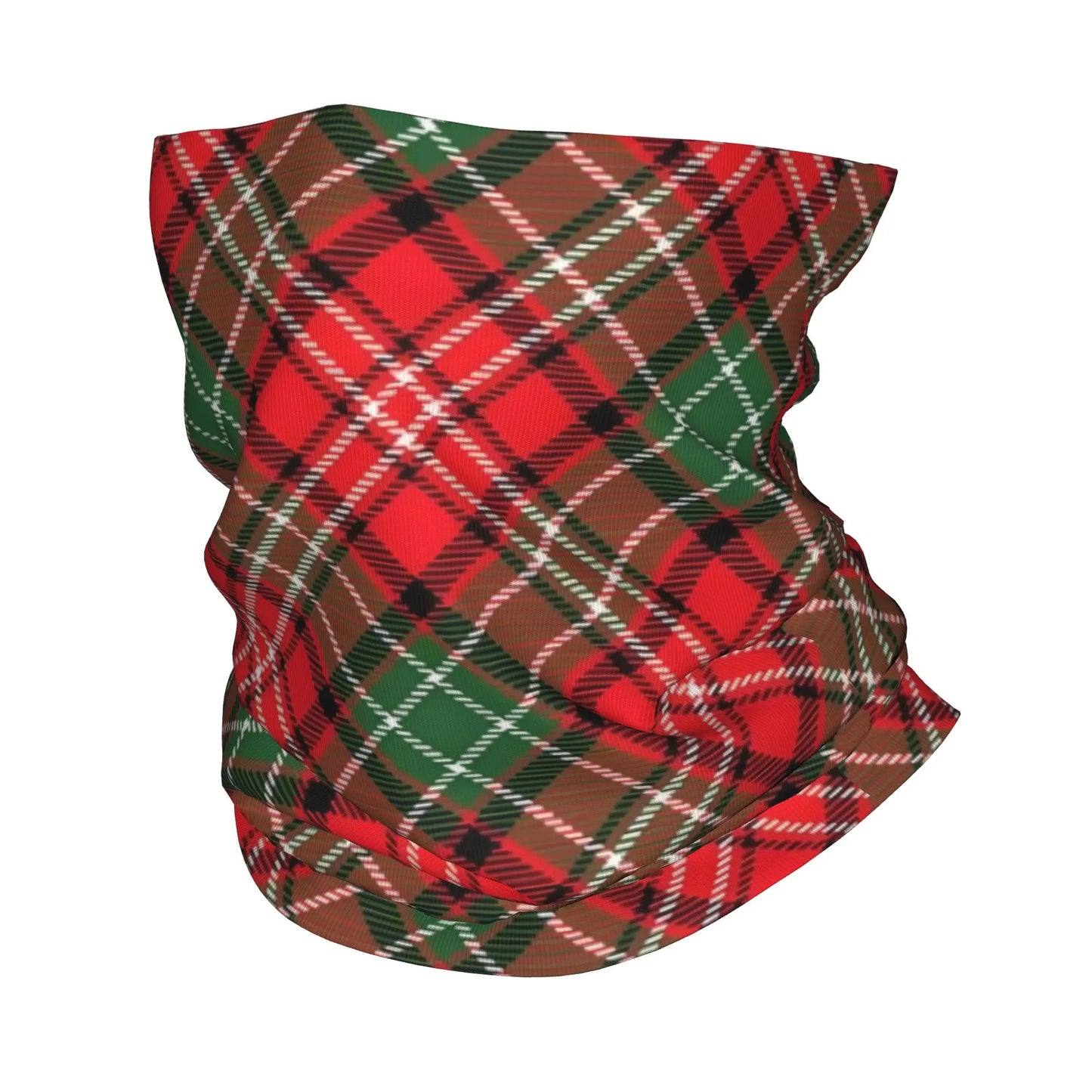 Custom Stewart Royal Scottish Tartan Bandana Neck Gaiter for Ski Camping Women Men Wrap Scarf Scotland Print Headband Warmer