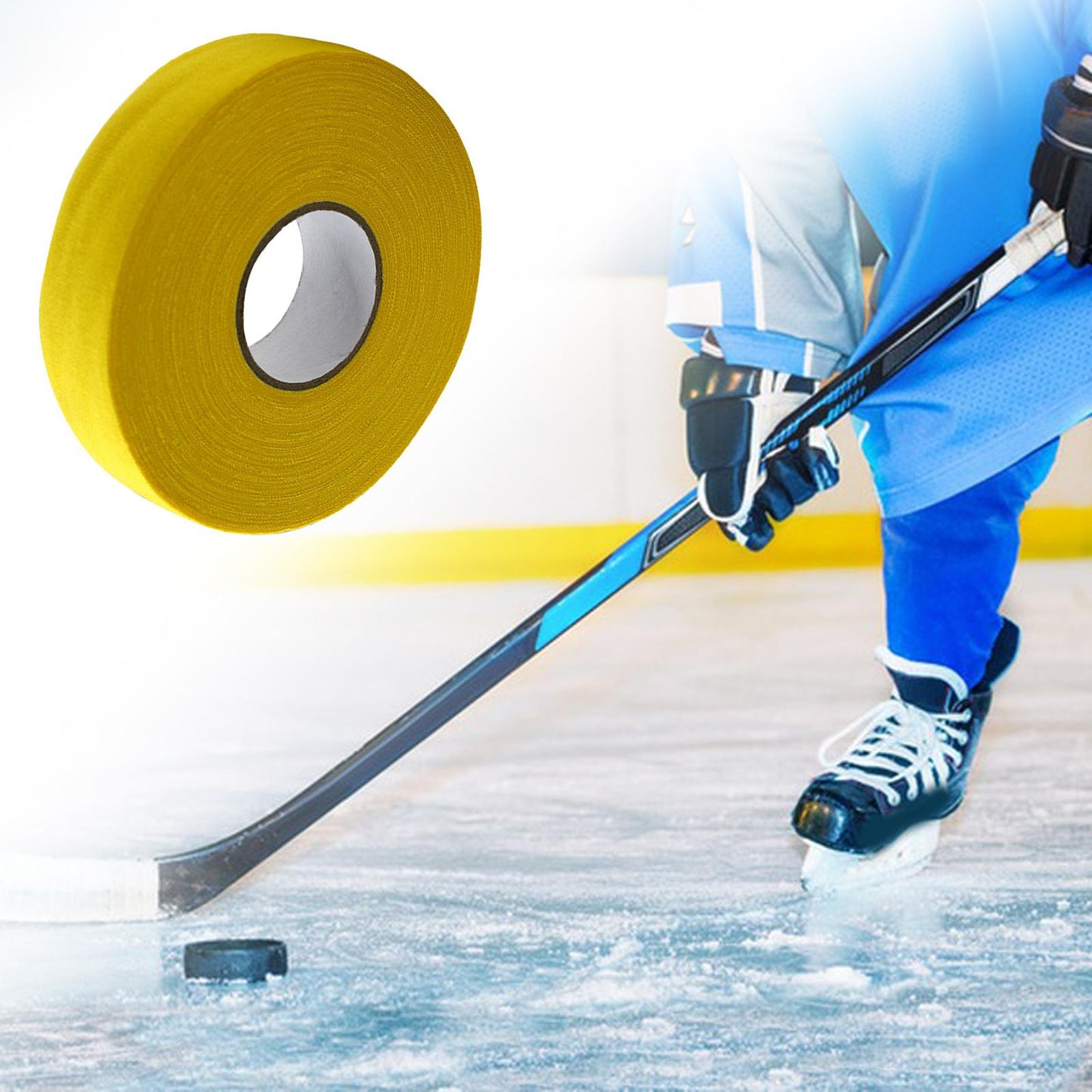 Ice Hockey Cloth Tape 82ft Water Resistant Sports Tape Roller Hockey Wrapping Belt Hockey Stick Tapes for Sports Badminton Grip
