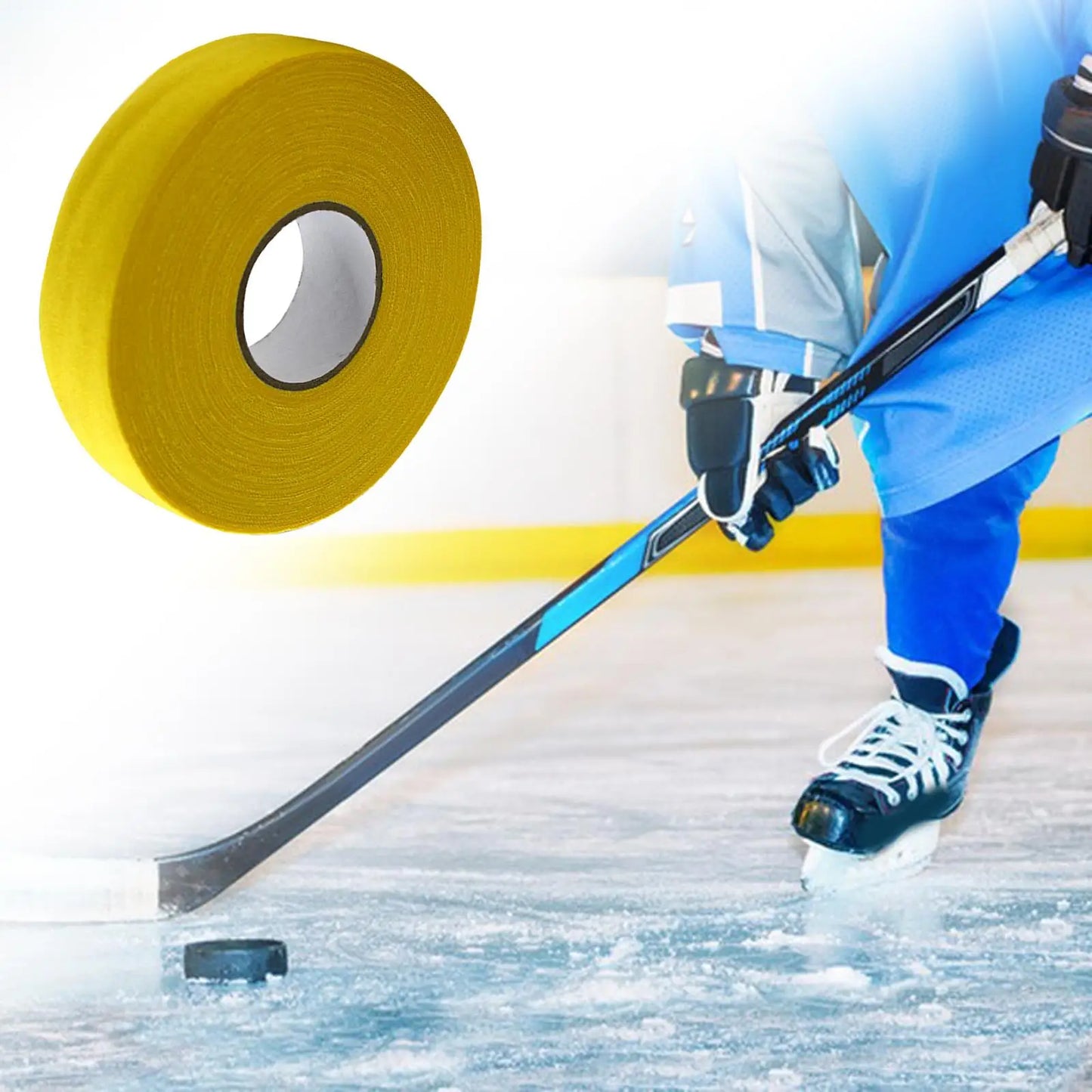 Ice Hockey Cloth Tape 82ft Water Resistant Sports Tape Roller Hockey Wrapping Belt Hockey Stick Tapes for Sports Badminton Grip