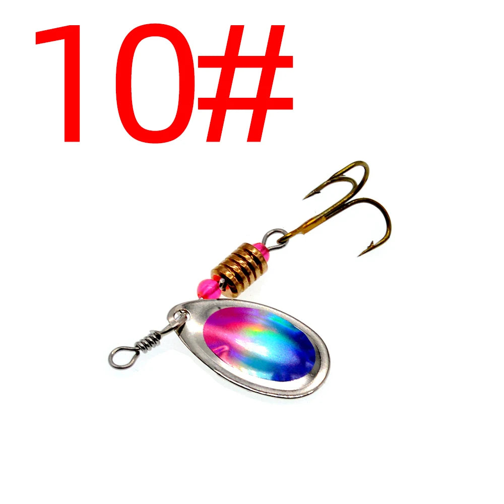 3.5g Rotating Metal Sequins Hand Shake Lure Bionic Bait Iron Sheets Lure Fishing Tackle