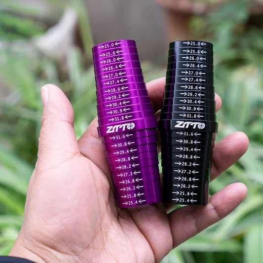ZTTO Bicycle Seat Post Measurer Bike Frame Tube Diameter Tool Accurate 25.4 27.2 28.6 30.9 31.6 31.8 Durable Aluminum alloy
