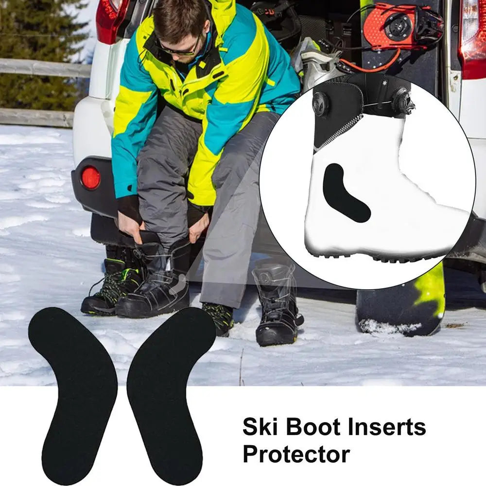 Comfortable Ski Boot Pads Snowboard Adhesive Foam Pads Ski Boot Ankle Wrap Pads Adhesive Snowboard And Ski Boot Fitting Pads