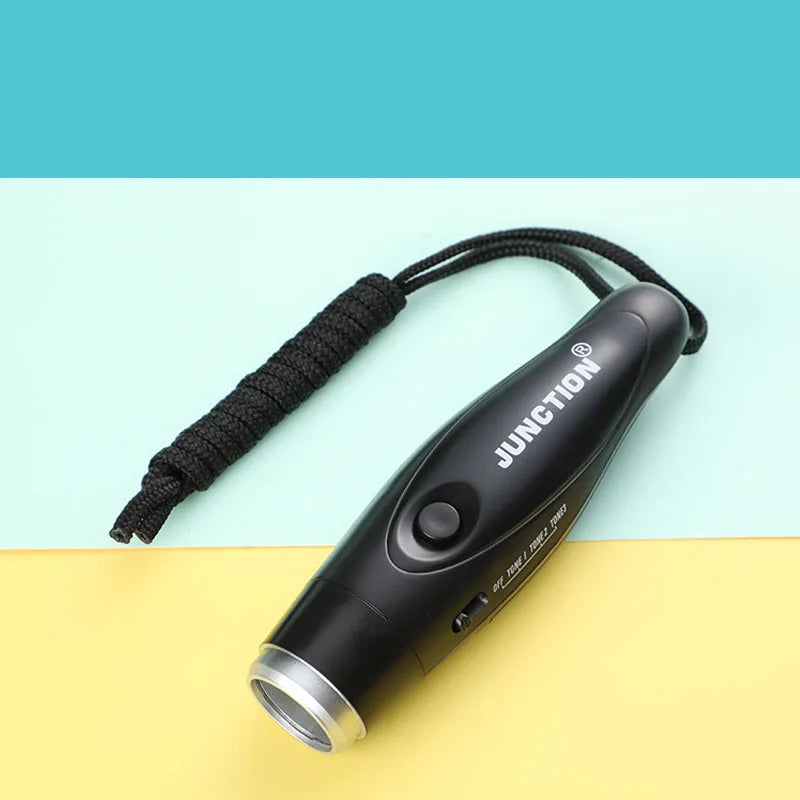 Exercise130dB Exercise Electronic Whistle with 3 Tones for Referee Sports Coaching Pet Training Football Basketball Outdoor Use