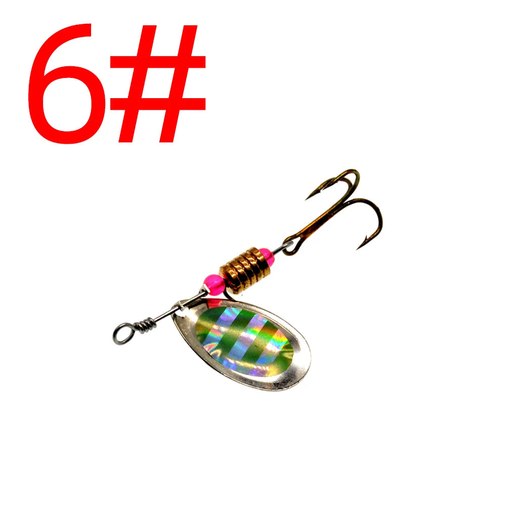 3.5g Rotating Metal Sequins Hand Shake Lure Bionic Bait Iron Sheets Lure Fishing Tackle