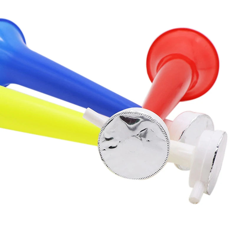 Random Color 1PC Cheer Plastic Horn Football Game Fans Cheerleading Props Vuvuzela Kid Trumpet Football Cheer Horns