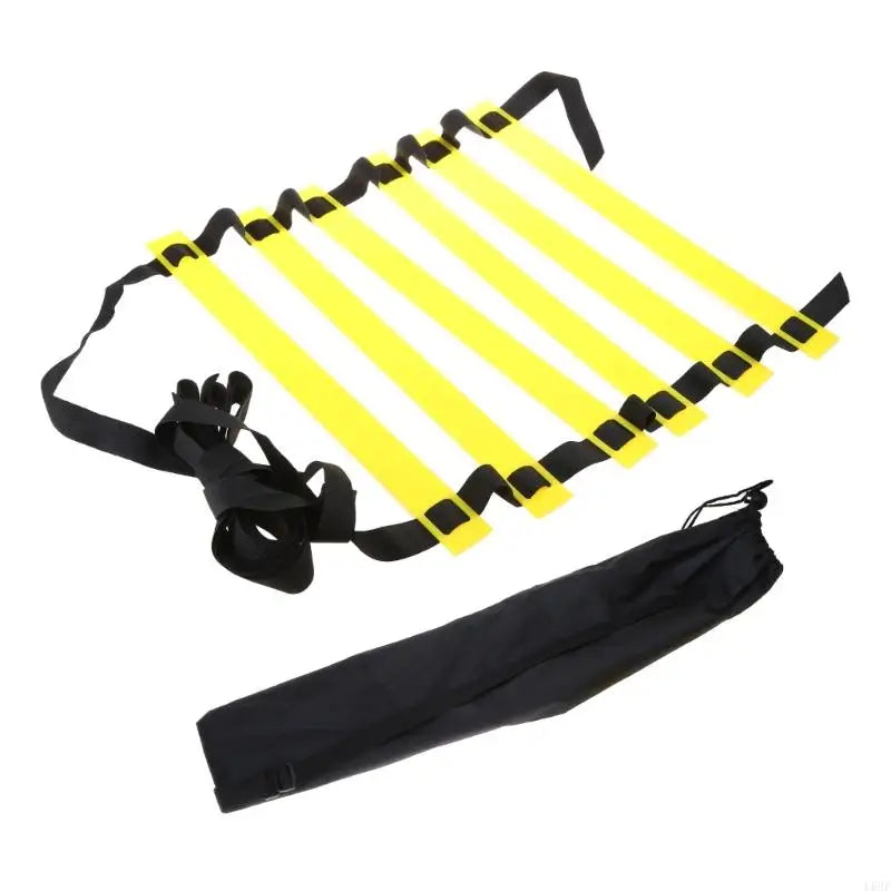 Agility Speed Ladder Soccer Ball Football Flexibility Training Ladder and Carry Bag for Kids Adults Sport Equipment Set