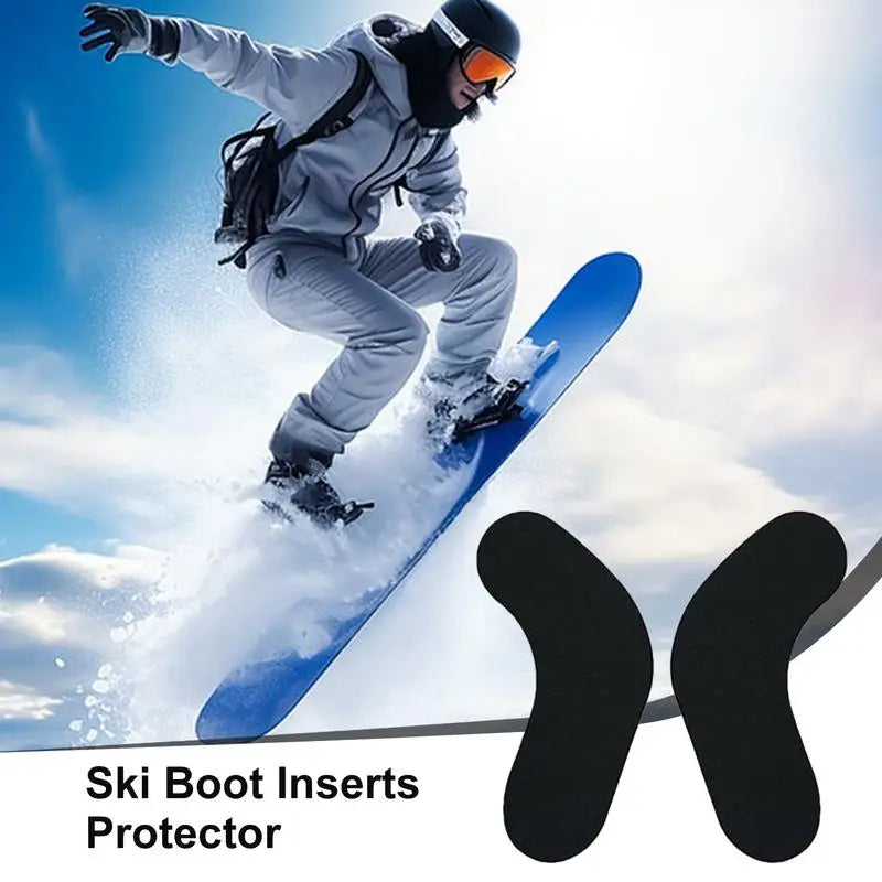 Comfortable Ski Boot Pads Snowboard Adhesive Foam Pads Ski Boot Ankle Wrap Pads Adhesive Snowboard And Ski Boot Fitting Pads