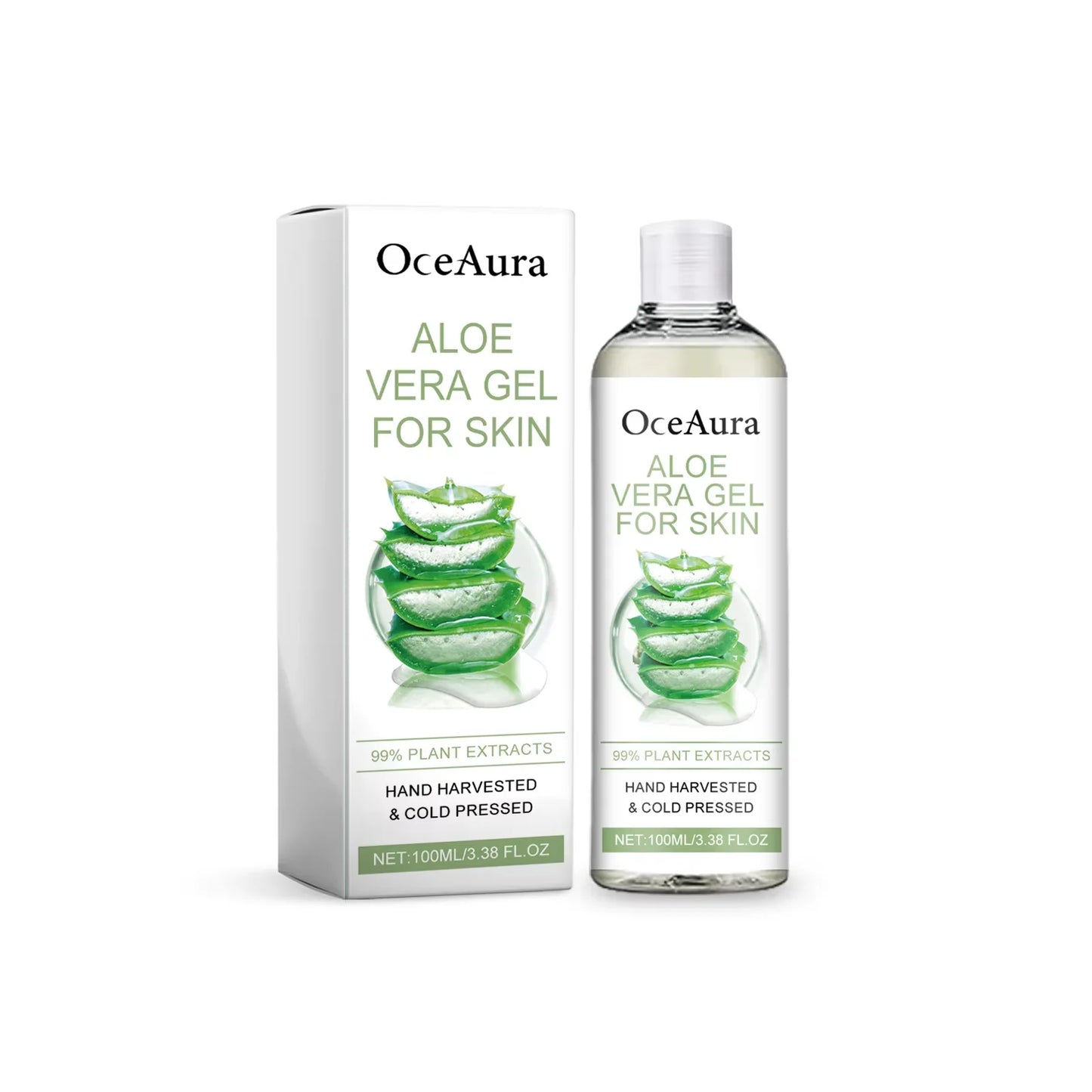 Aloe Vera Gel Pore Shrinking Oil Control Ance Remover Moisturizing Brighten Anti-Aging Facial Essence Beauty Skin Care Products