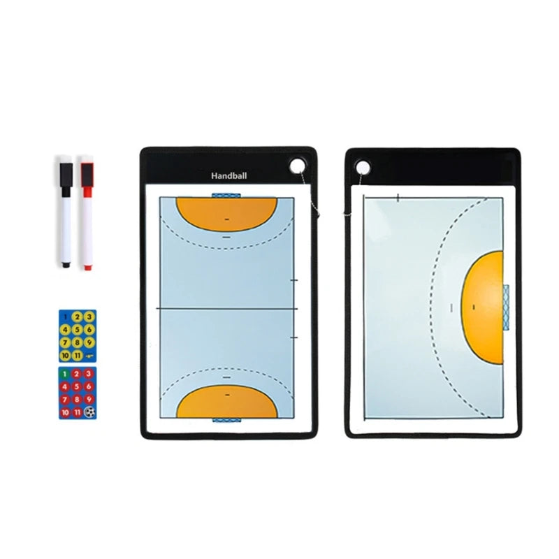 Basketball Coaching Clipboard with Dry Erases Marker and Magnets, Basketball Dry Erases Board for Coaches Football Sport