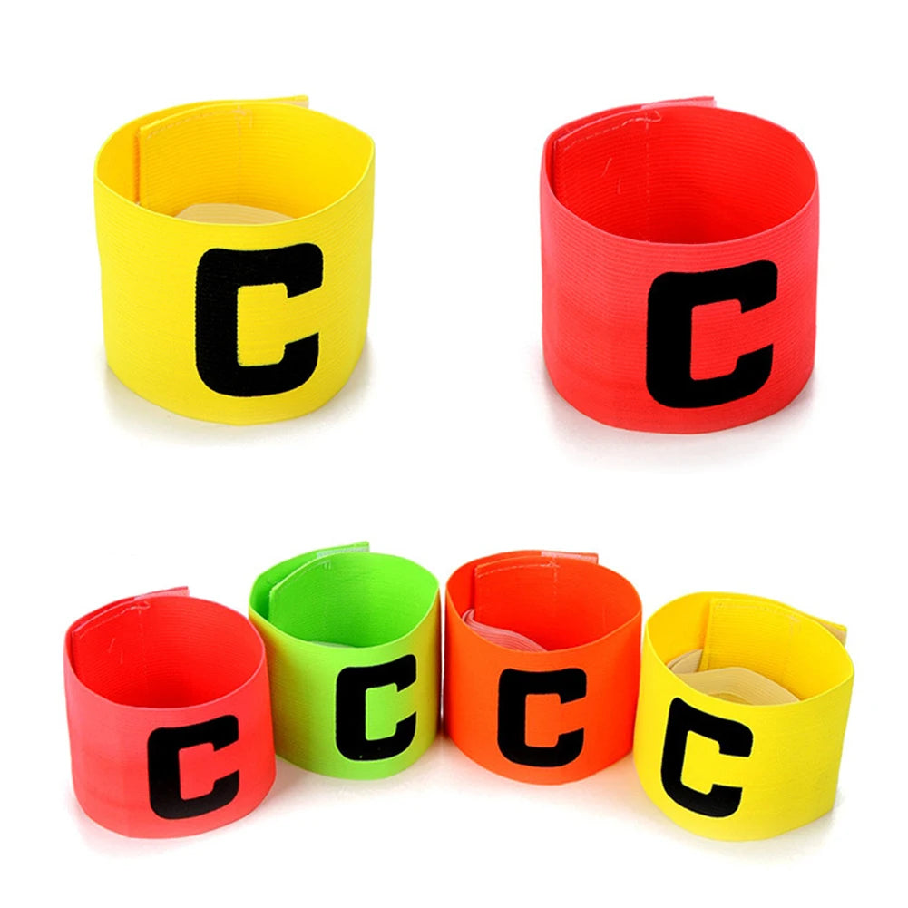 Kids Adults Football Captain Armband Soccer Arm Band Leader Competition Gift Soccer Captain Group Armband Football Training