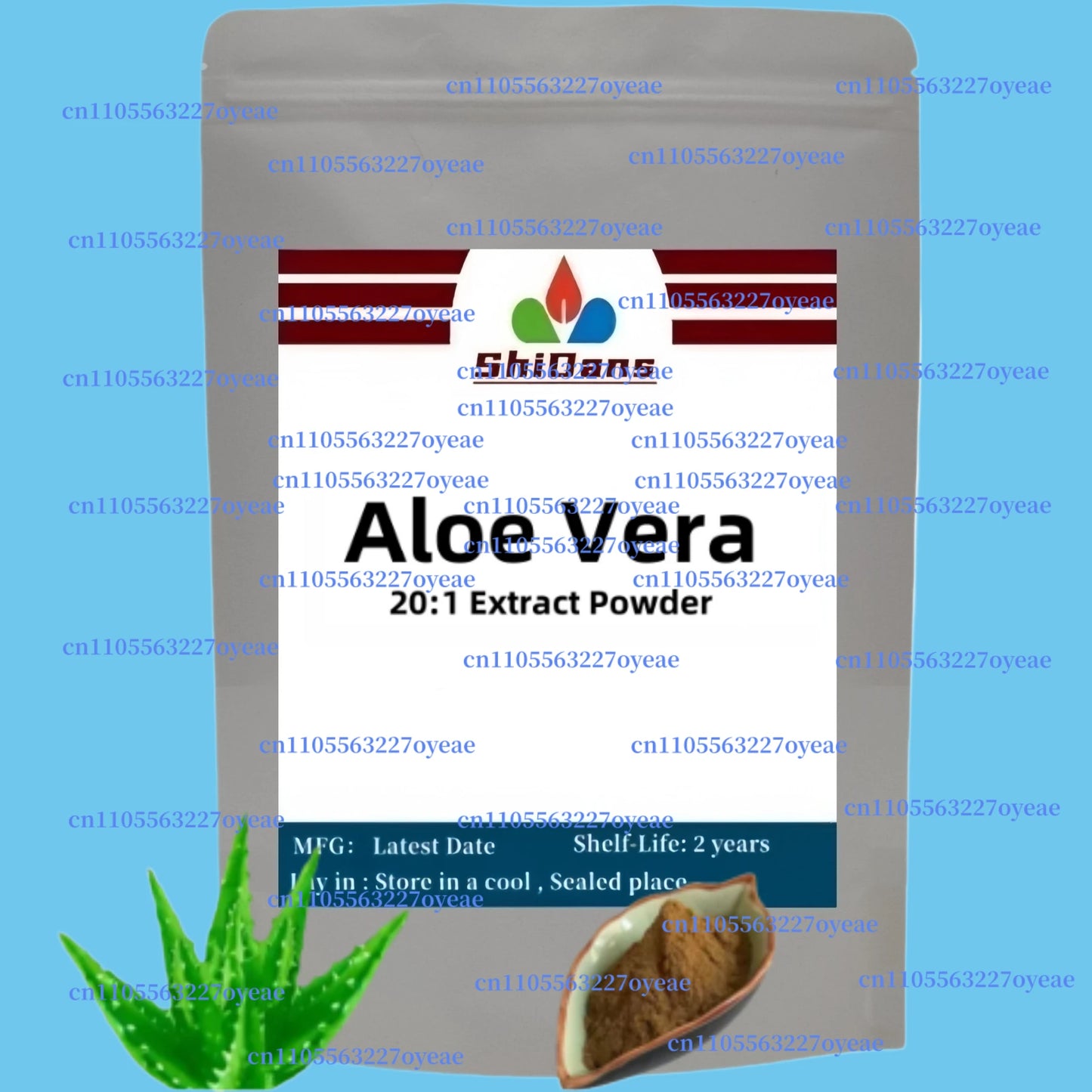 50-1000g Natural Aloe Vera Extract Powder,Anti Aging,Skin Whitening and Moisturizing,Anti-bactericidal