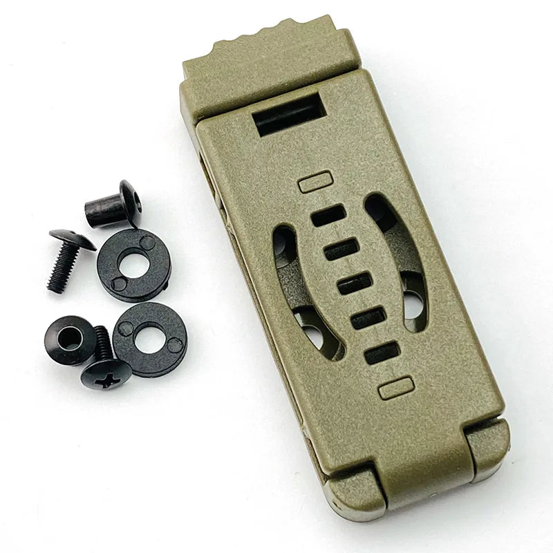 1 Piece Scabbard Waist Clip KYDEX Accessories Carrying K Sheath Clip KYDEX Making Clip System K Sheath Clip Back Clip