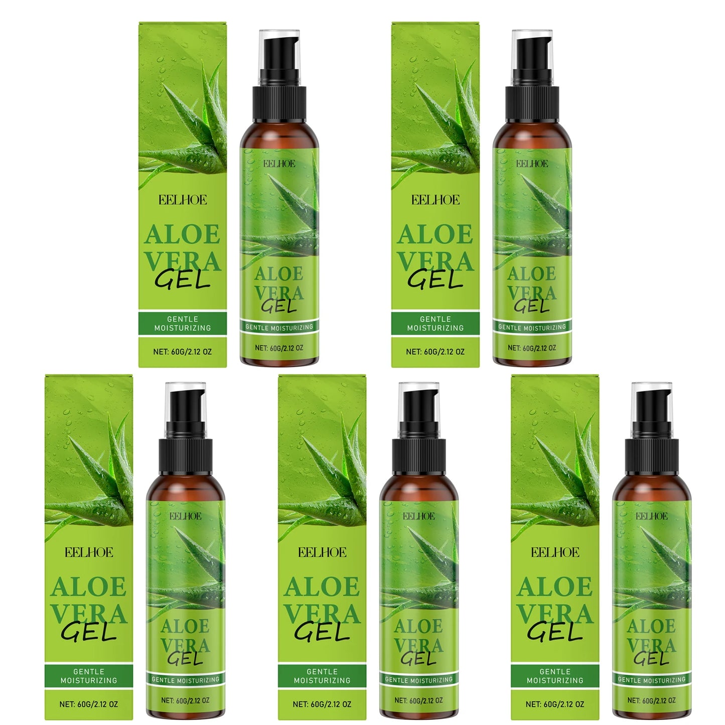 Aloe Vera Gel Nourishing Sooth Skin Reduce Discomfort Improving Skin Texture Enhance Skin Radiance Moisturizing Aloe Essence Gel