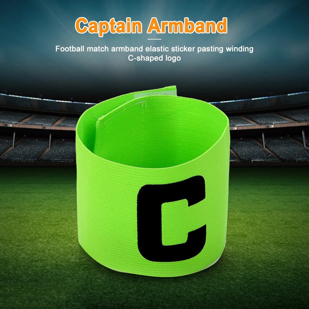 Kids Adults Football Captain Armband Soccer Arm Band Leader Competition Gift Soccer Captain Group Armband Football Training