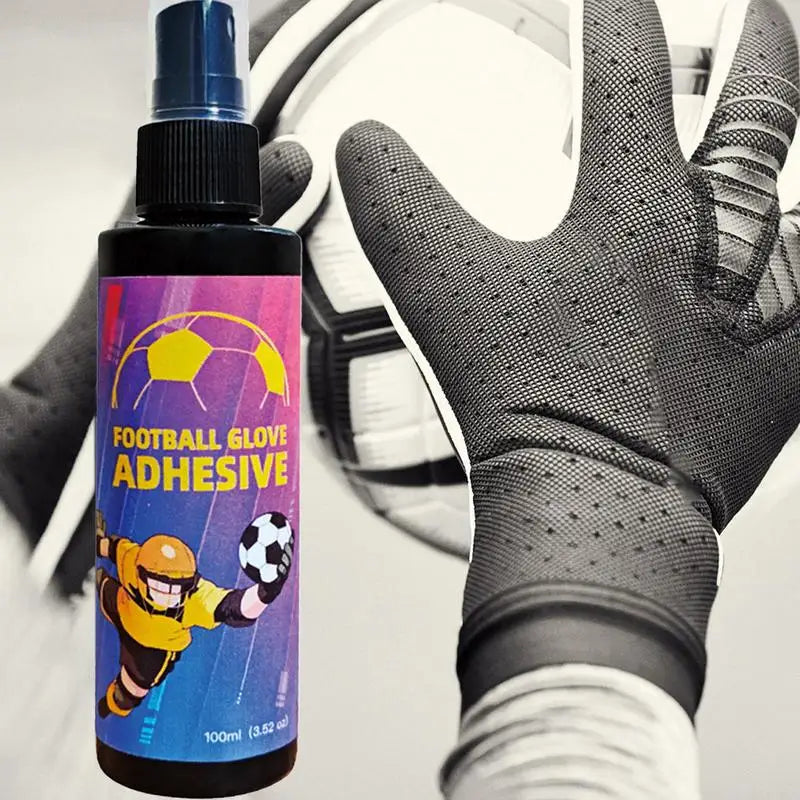 Gloves Glue Goalkeeper Spray 100ml Goalie Grip Spray Extra Grip For Soccer Goalie Gloves Soccer Gloves Grip Reinforcement Better