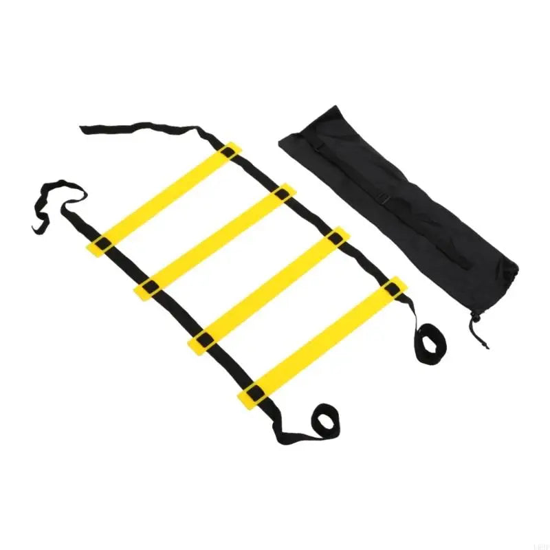 Agility Speed Ladder Soccer Ball Football Flexibility Training Ladder and Carry Bag for Kids Adults Sport Equipment Set