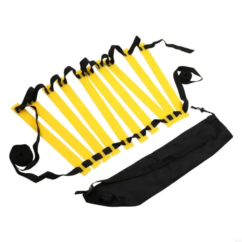 Agility Speed Ladder Soccer Ball Football Flexibility Training Ladder and Carry Bag for Kids Adults Sport Equipment Set