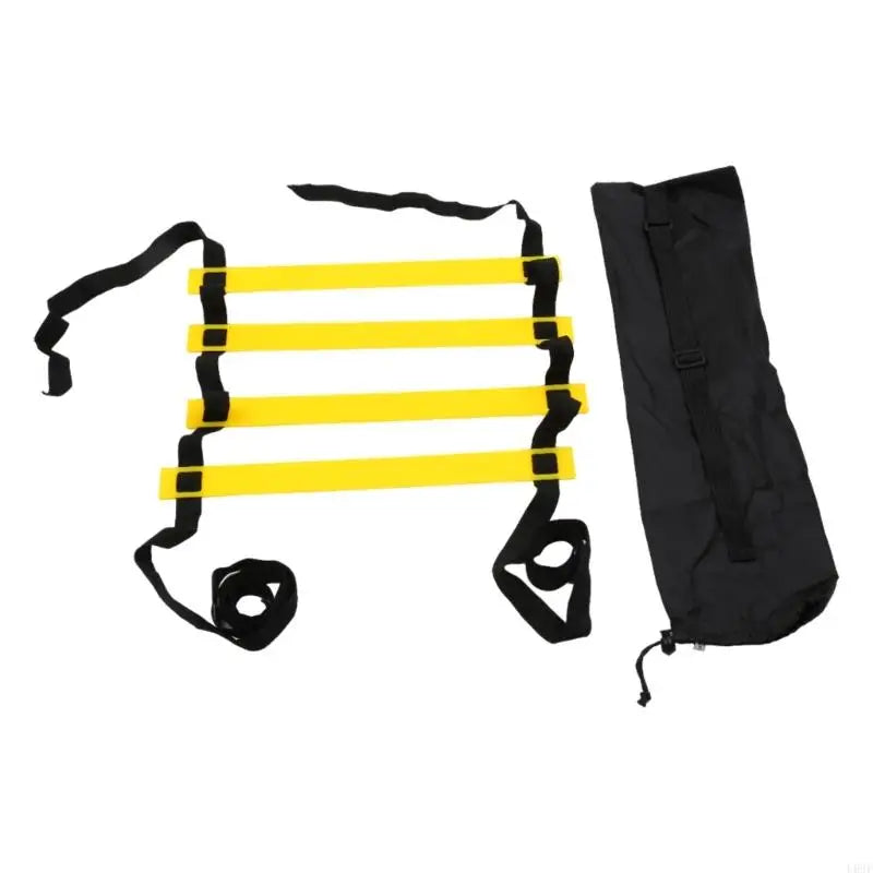 Agility Speed Ladder Soccer Ball Football Flexibility Training Ladder and Carry Bag for Kids Adults Sport Equipment Set