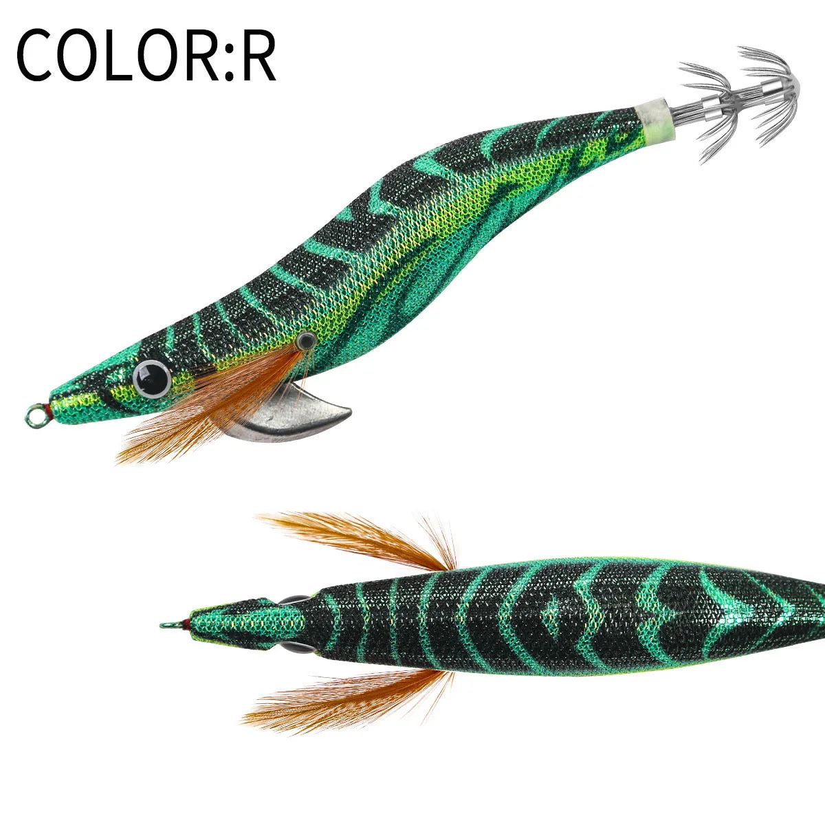 12g 14g 19g Squid Jig Floating Eging Fishing Squid Lure Fishing Lure Artificial Bait for Fishing Squid Hook Octopus Cuttlefish