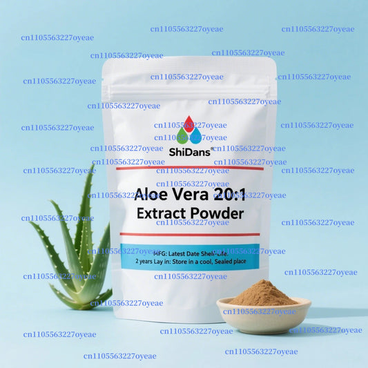 50-1000g Natural Aloe Vera Extract Powder,Anti Aging,Skin Whitening and Moisturizing,Anti-bactericidal