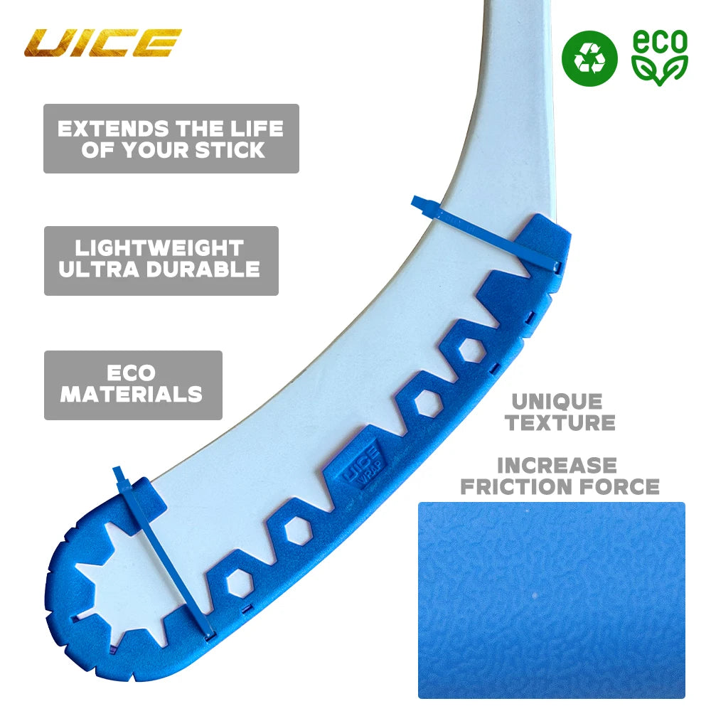 UICE 5pcs Pro Ice Hockey Stick Blade Protector Hockey Accessories ECO Material For Ice Training Practice Hockey Equipment