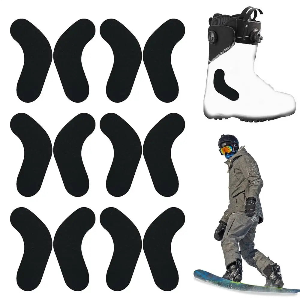 Comfortable Ski Boot Pads Snowboard Adhesive Foam Pads Ski Boot Ankle Wrap Pads Adhesive Snowboard And Ski Boot Fitting Pads