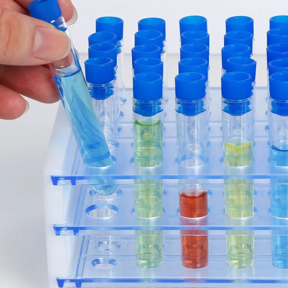 Clear Lab Transparent plastic test tube 10mm-25mm U-shaped bottom with cap tubes school education supplies Wedding Favours