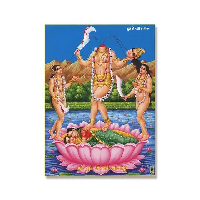 India Hindu God Ganesha Temple Elephant God Series Religion Canvas  Picture For Room Home Corridor Office Decor