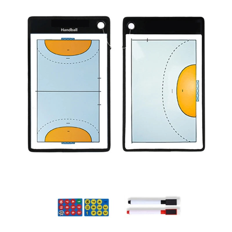 Basketball Coaching Clipboard with Dry Erases Marker and Magnets, Basketball Dry Erases Board for Coaches Football Sport