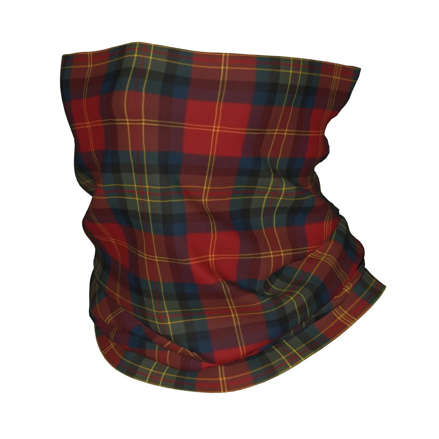 Custom Stewart Royal Scottish Tartan Bandana Neck Gaiter for Ski Camping Women Men Wrap Scarf Scotland Print Headband Warmer