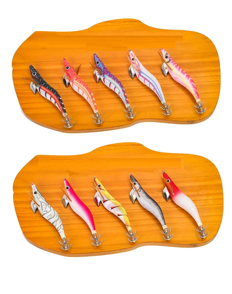 12g 14g 19g Squid Jig Floating Eging Fishing Squid Lure Fishing Lure Artificial Bait for Fishing Squid Hook Octopus Cuttlefish