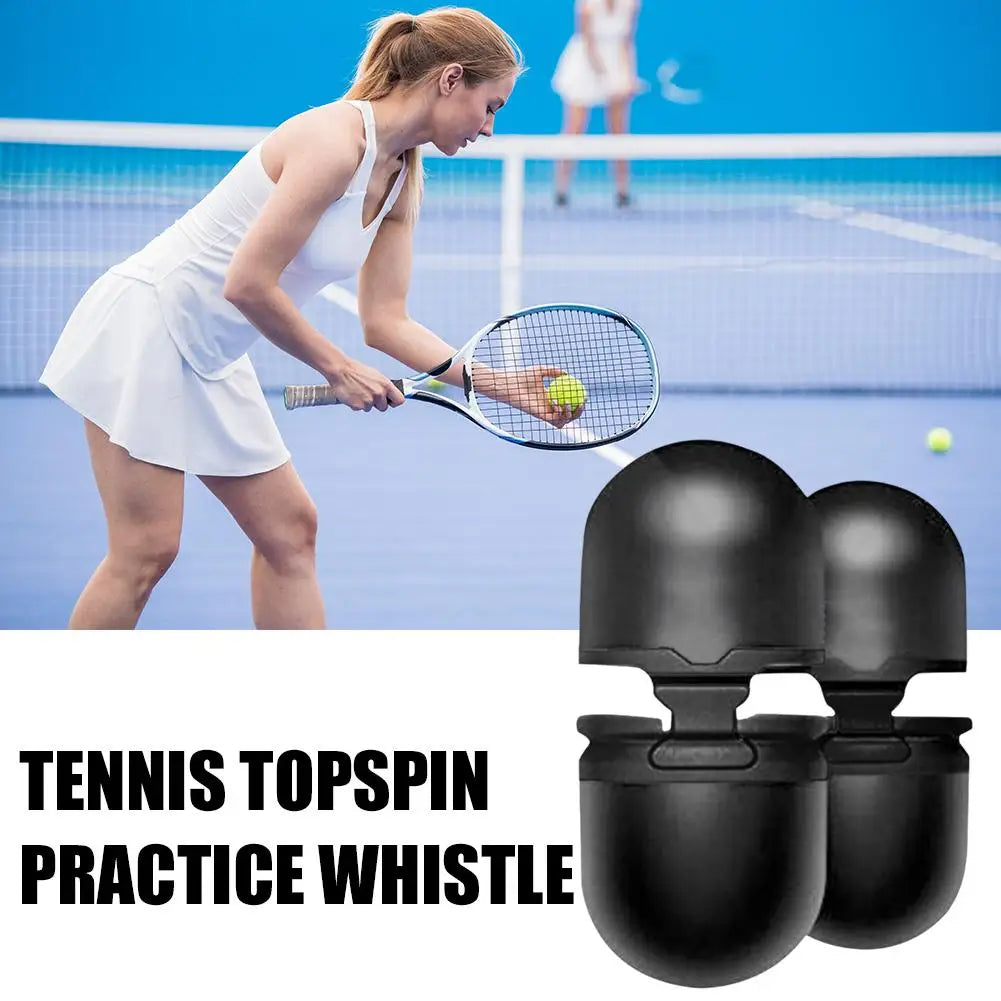 2025 Tennis Topspin Training Whistle - Portable Swing Aid for Beginners, Practice Hitting Trainer Master with Feedback Function
