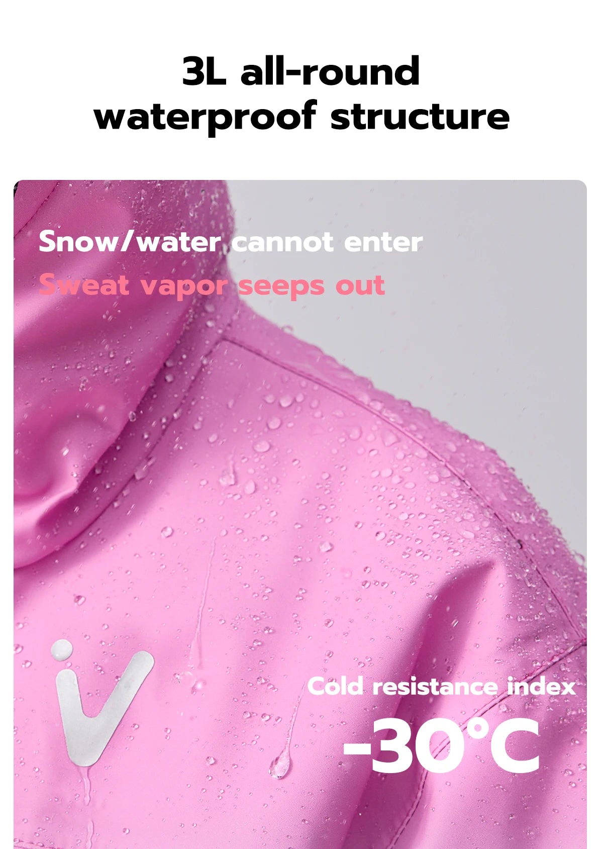 VECTOR Men Women 3L Cotton Ski Jacket Ski Pants Winter Warm Windproof Waterproof Outdoor Sports Snowboard Ski Coat Trousers