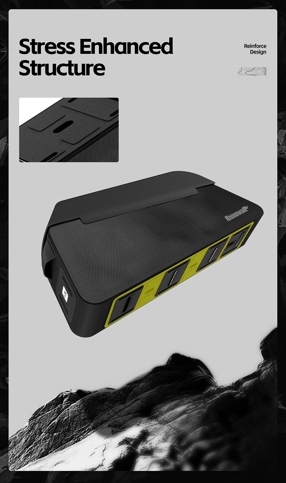 Rhinowalk Bike Top Tube Bag 0.6L/1.3L IPX4 Waterproof Magnetic Flip Front Frame Bag Anti-Slip Bikepacking For MTB Road Gravel