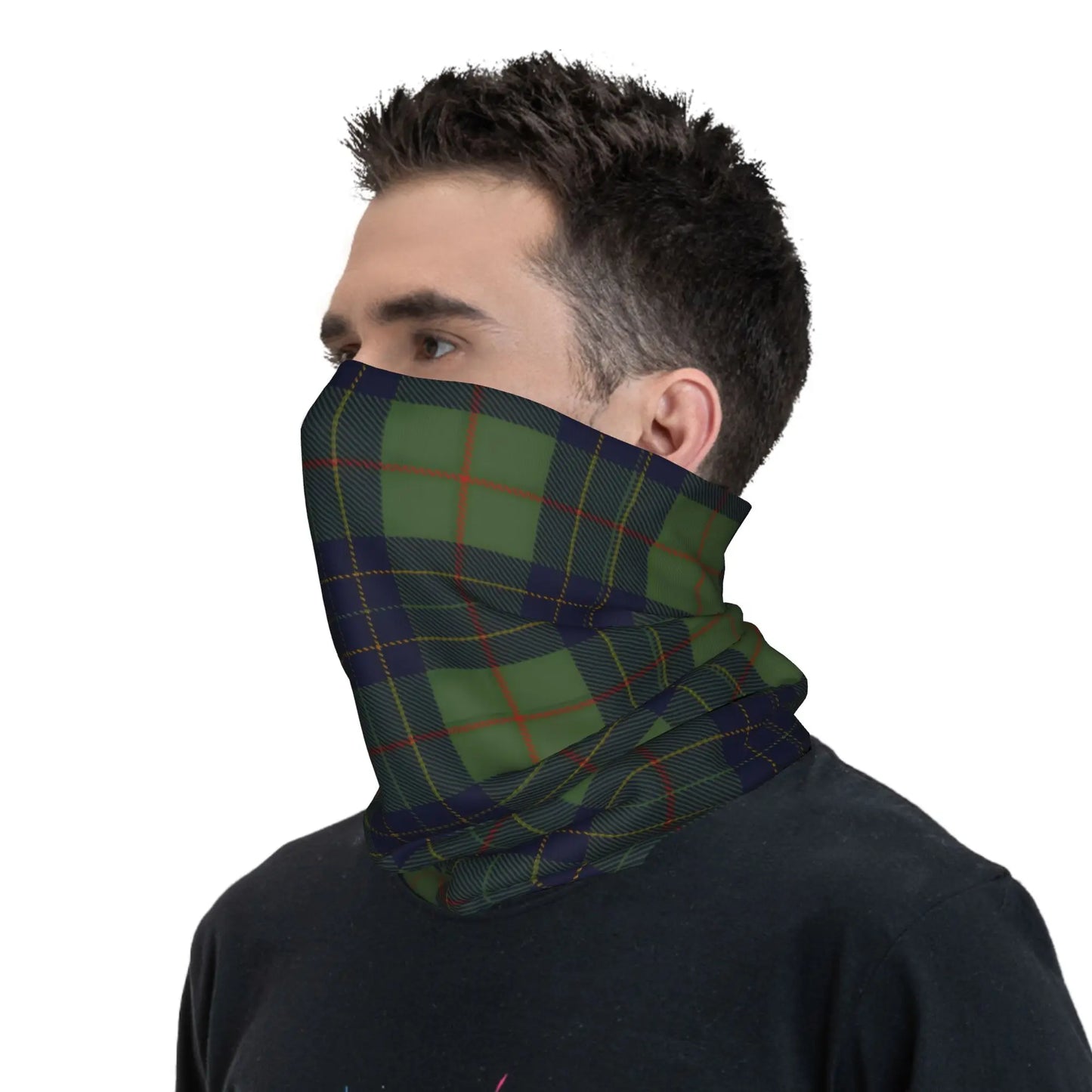Custom Stewart Royal Scottish Tartan Bandana Neck Gaiter for Ski Camping Women Men Wrap Scarf Scotland Print Headband Warmer